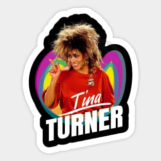 TINA TURNER 80s Sticker